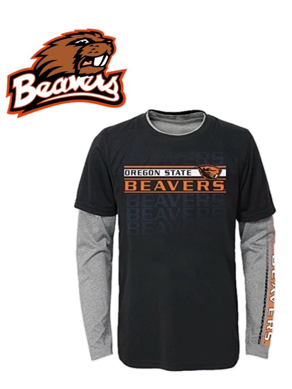 NWT Lot of 2x [Gen2] Oregon State Beavers NCAA Performance Shirts Youth XL (18) - Picture 3 of 13